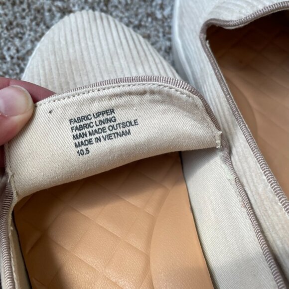Birdies | Swift Shoes in Oatmeal Corduroy - Size 10.5 - Picture 7 of 13